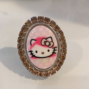 Tarina Tarantino Hello Kitty Ring OS